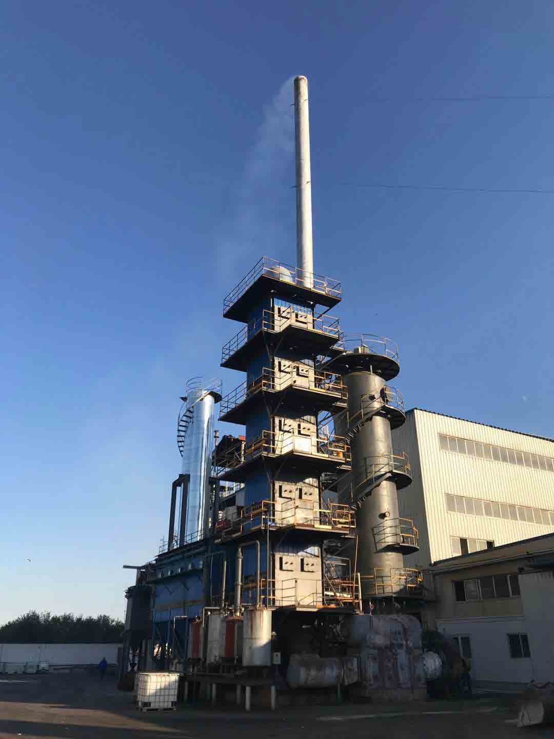 玻璃窯爐干法脫硫SDS工藝，高溫布袋除塵,SCR低溫脫硝，急冷塔，濕電除塵